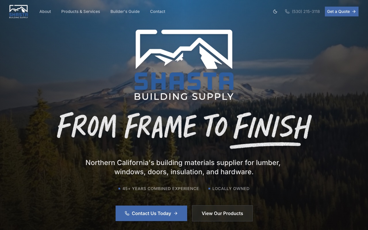 Shasta Building Supply preview